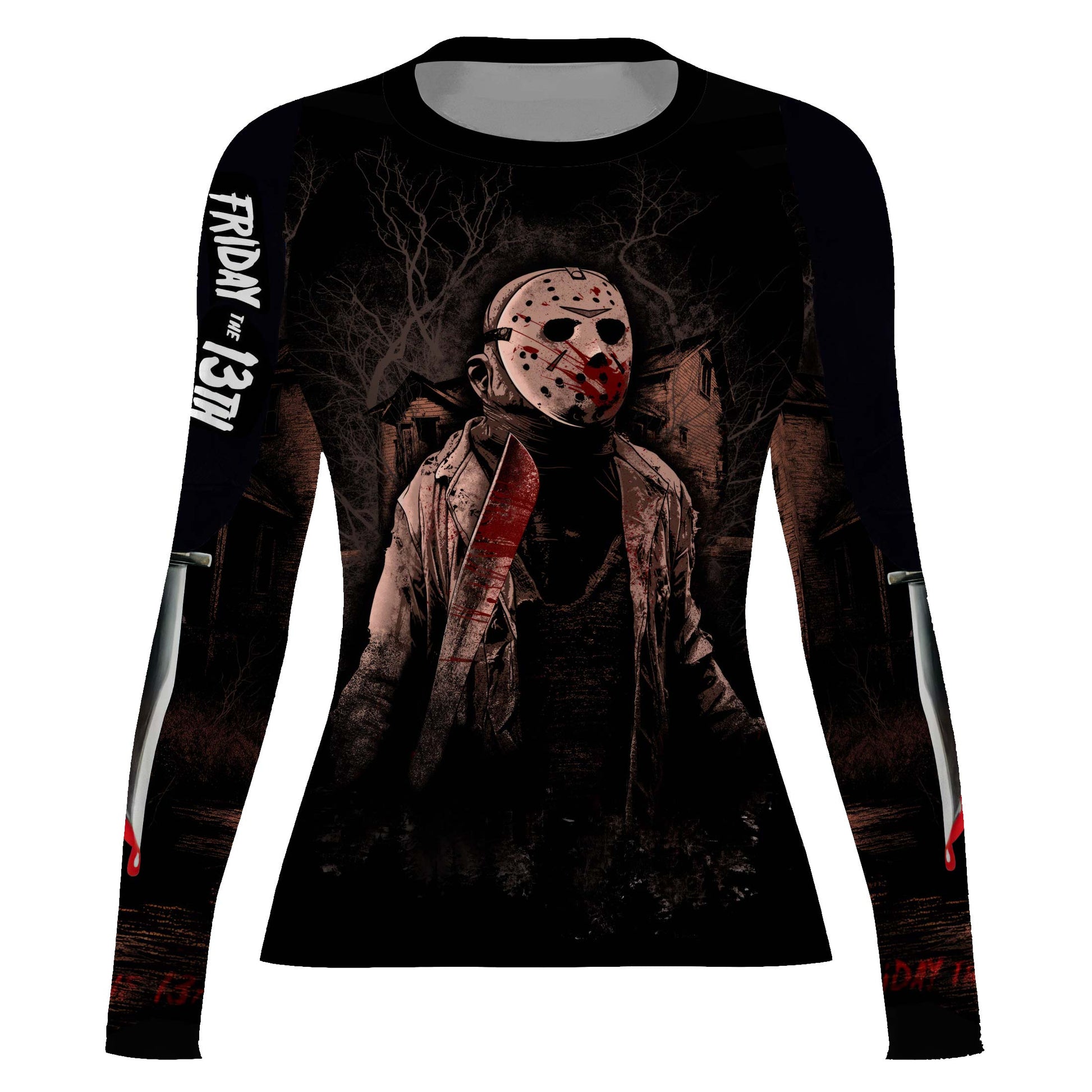 Jason Voorhees Hell Catch You Rash Guard