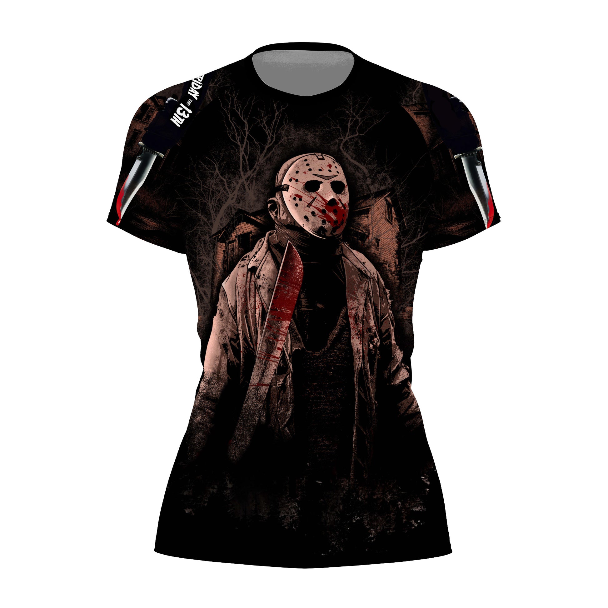 Jason Voorhees Hell Catch You Rash Guard