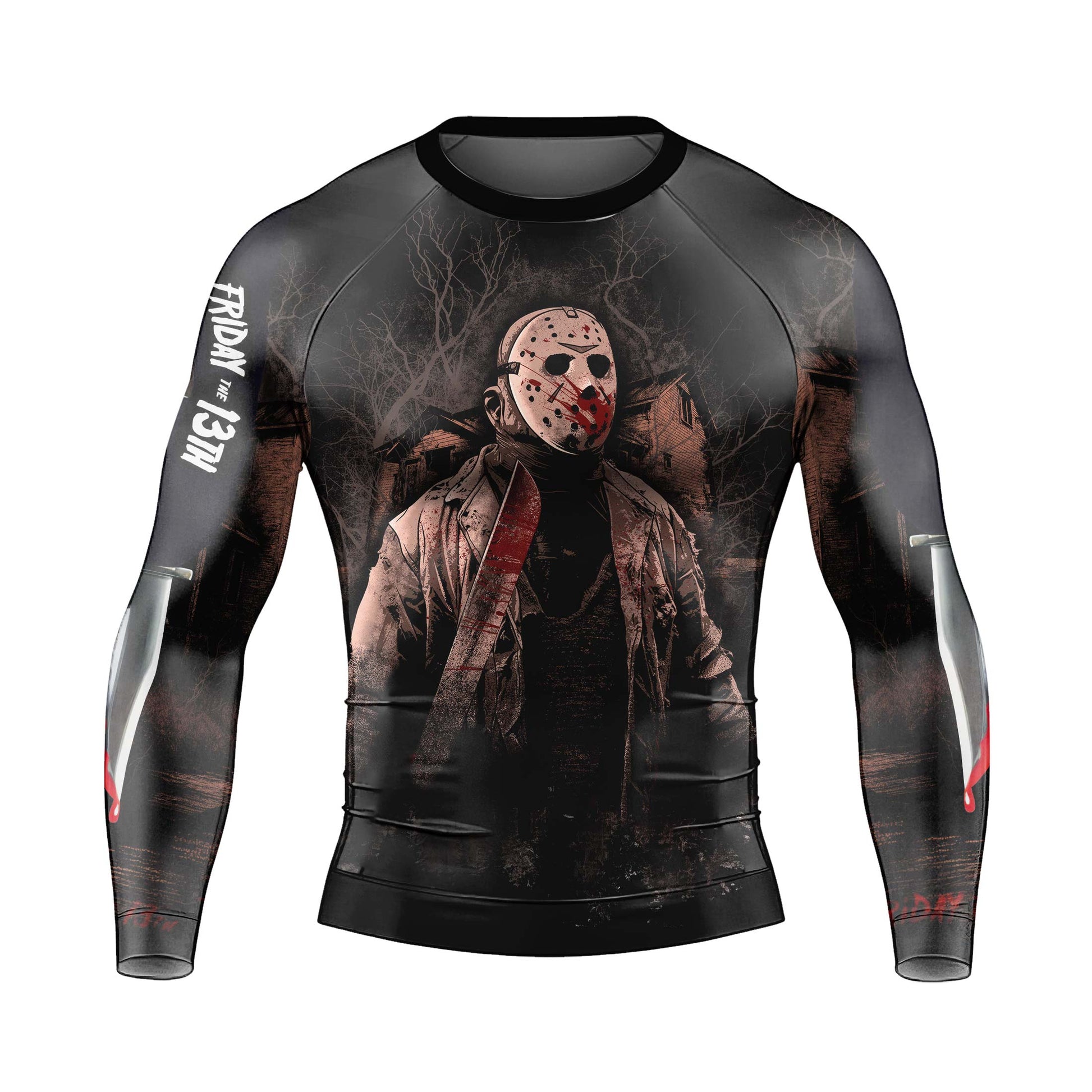 Jason Voorhees Hell Catch You Rash Guard