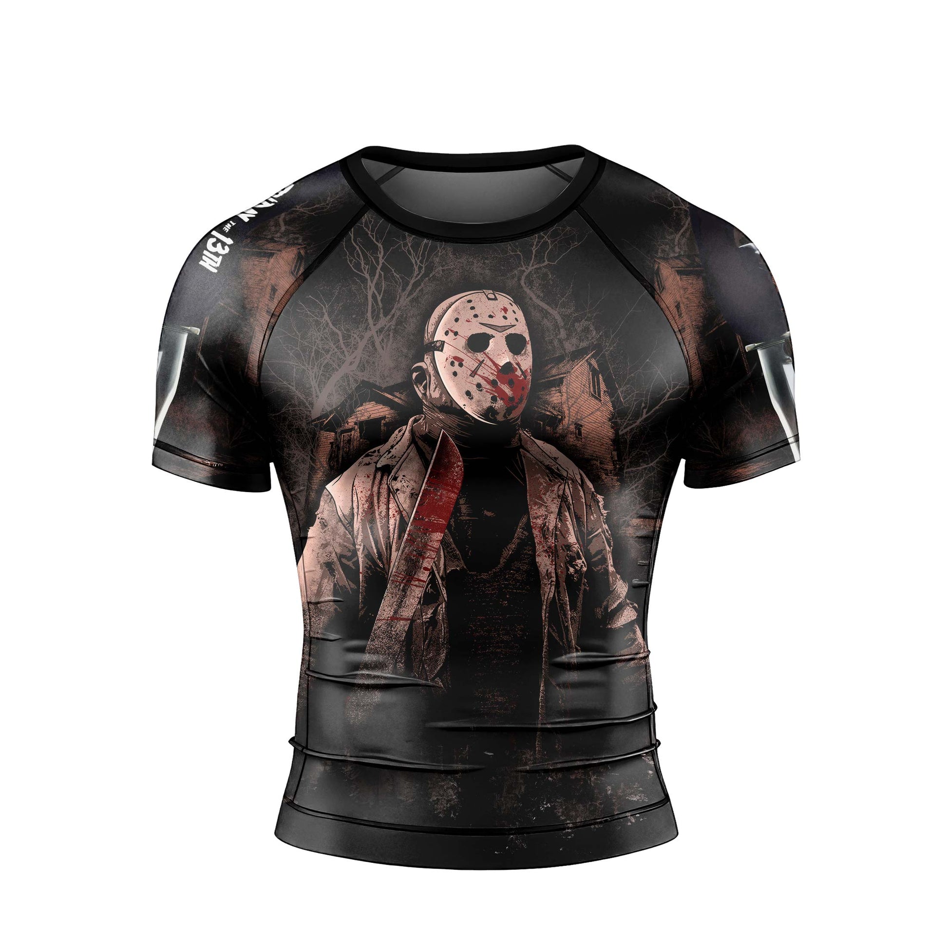 Jason Voorhees Hell Catch You Rash Guard