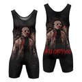 Jason Voorhees Hell Catch You Wrestling Singlet