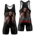 Jason Voorhees Hell Catch You Wrestling Singlet