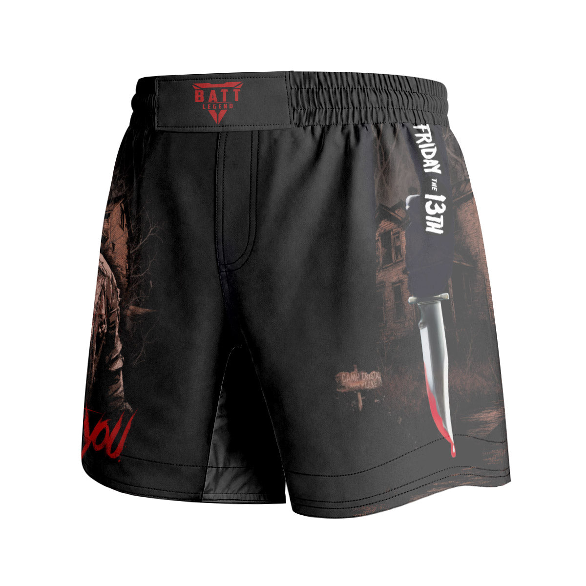 Jason Voorhees Hell Catch You Grappling Shorts