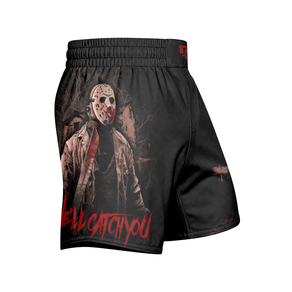 Jason Voorhees Hell Catch You Grappling Shorts