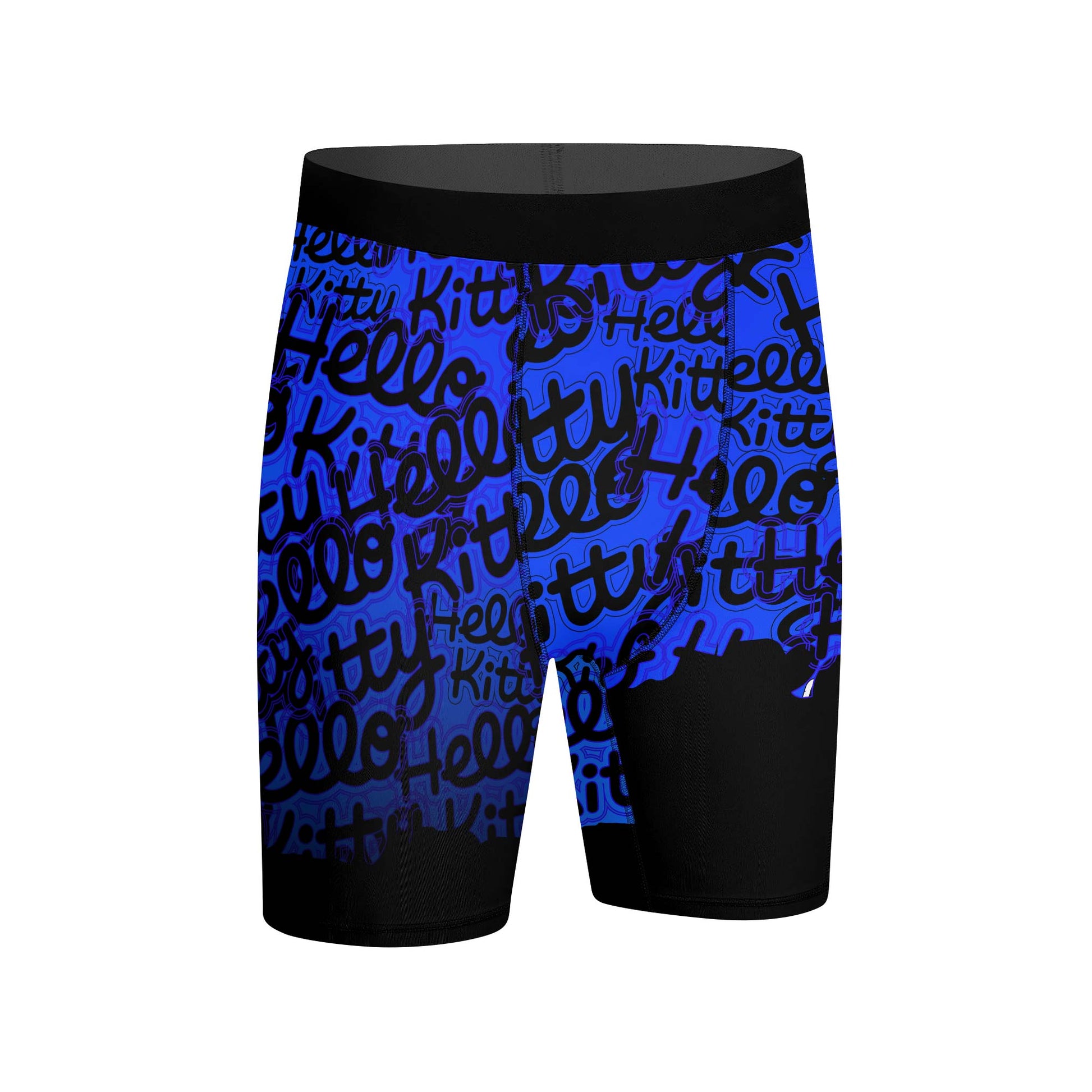 Jason Voorhees Kitty Blue Compression Shorts