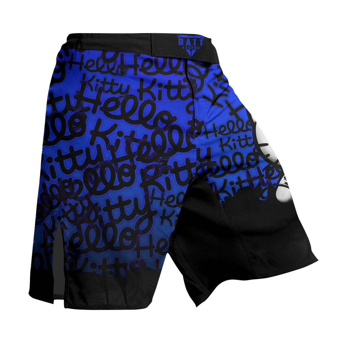 Jason Voorhees Kitty Blue Fight Shorts