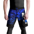 Jason Voorhees Kitty Blue Fight Shorts