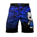 Jason Voorhees Kitty Blue Fight Shorts