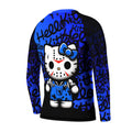 Jason Voorhees Kitty Blue Kids Rash Guard