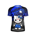 Jason Voorhees Kitty Blue Kids Rash Guard