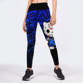 Jason Voorhees Kitty Blue Leggings