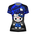 Jason Voorhees Kitty Blue Rash Guard