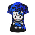 Jason Voorhees Kitty Blue Rash Guard