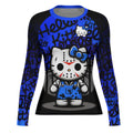 Jason Voorhees Kitty Blue Rash Guard