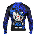 Jason Voorhees Kitty Blue Rash Guard