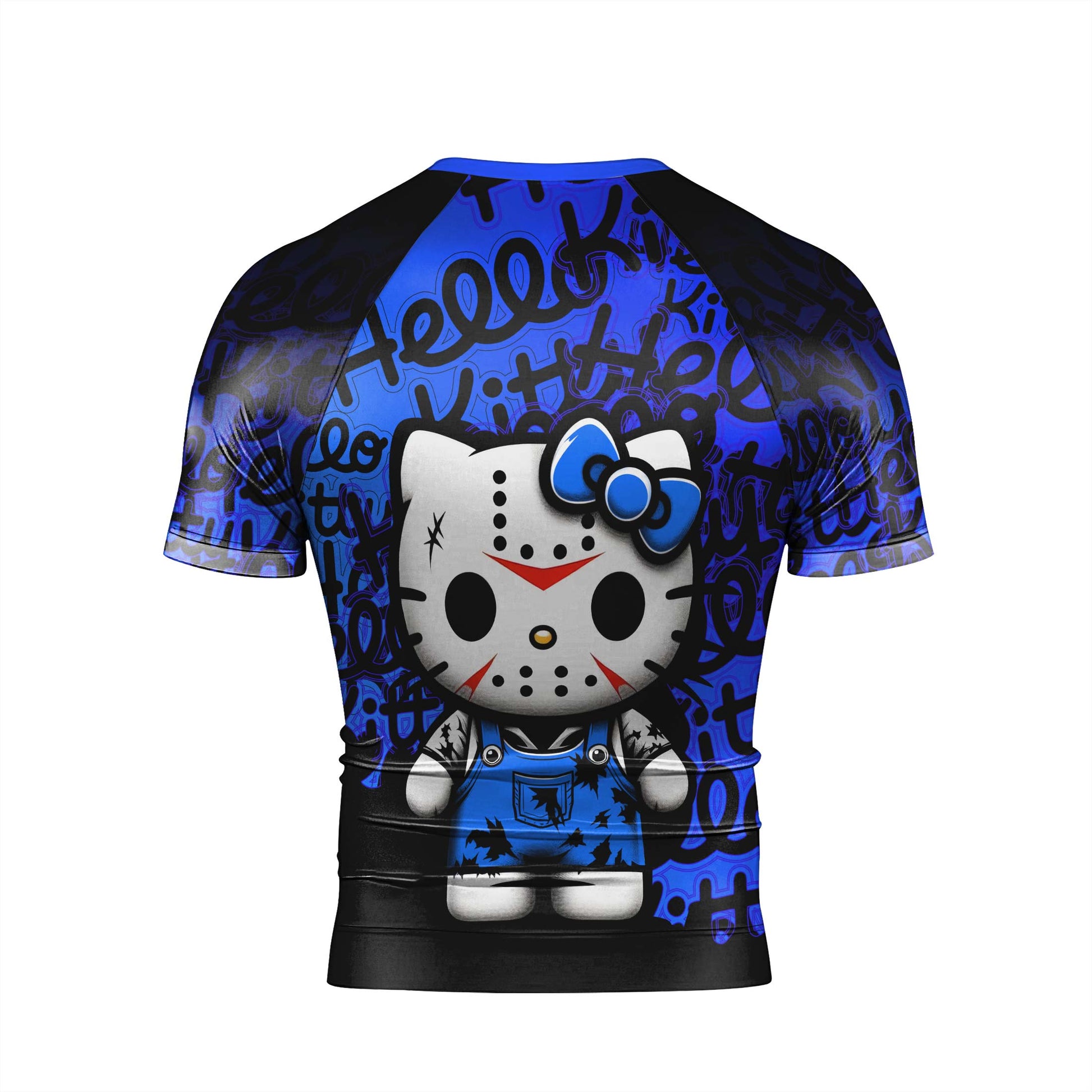 Jason Voorhees Kitty Blue Rash Guard