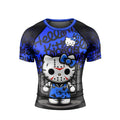 Jason Voorhees Kitty Blue Rash Guard