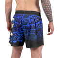 Jason Voorhees Kitty Blue Grappling Shorts
