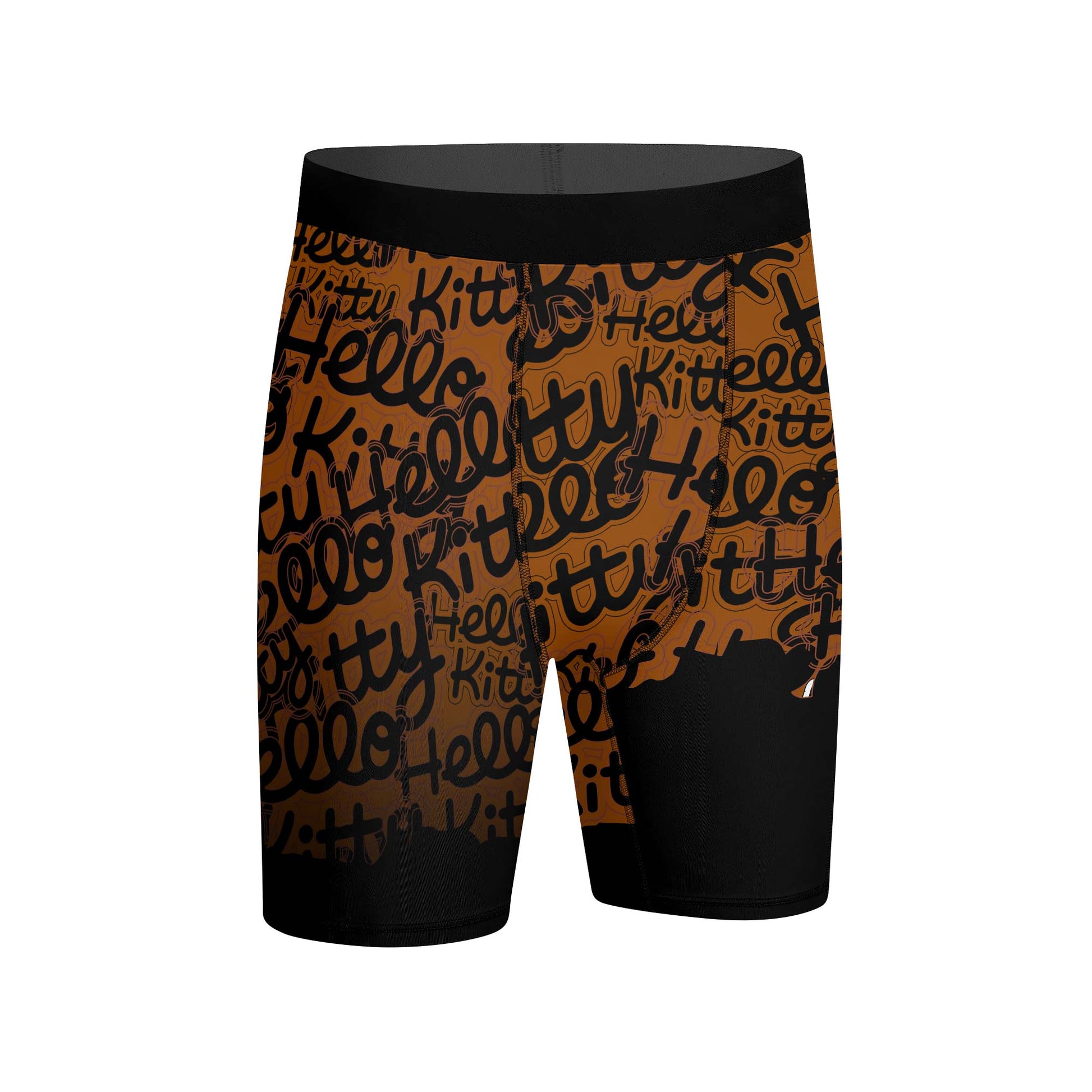 Jason Voorhees Kitty Brown Compression Shorts