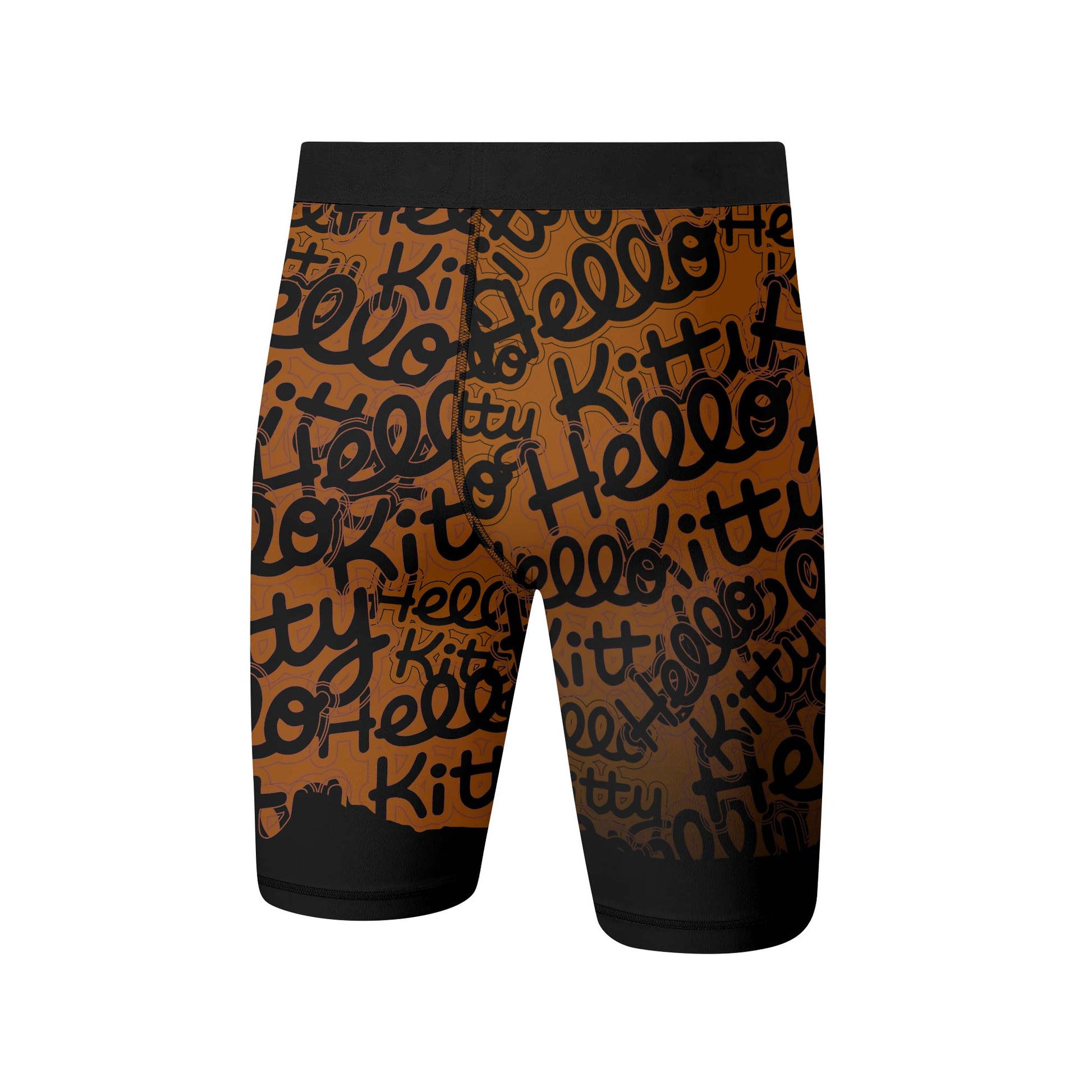 Jason Voorhees Kitty Brown Compression Shorts