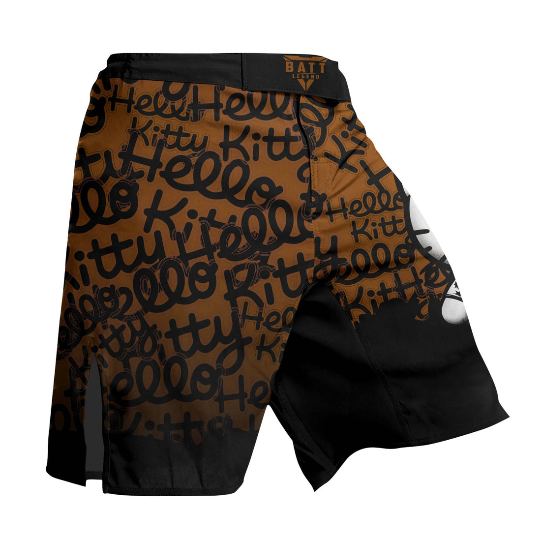 Jason Voorhees Kitty Brown Fight Shorts