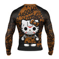 Jason Voorhees Kitty Brown Rash Guard