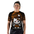 Jason Voorhees Kitty Brown Rash Guard