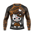Jason Voorhees Kitty Brown Rash Guard