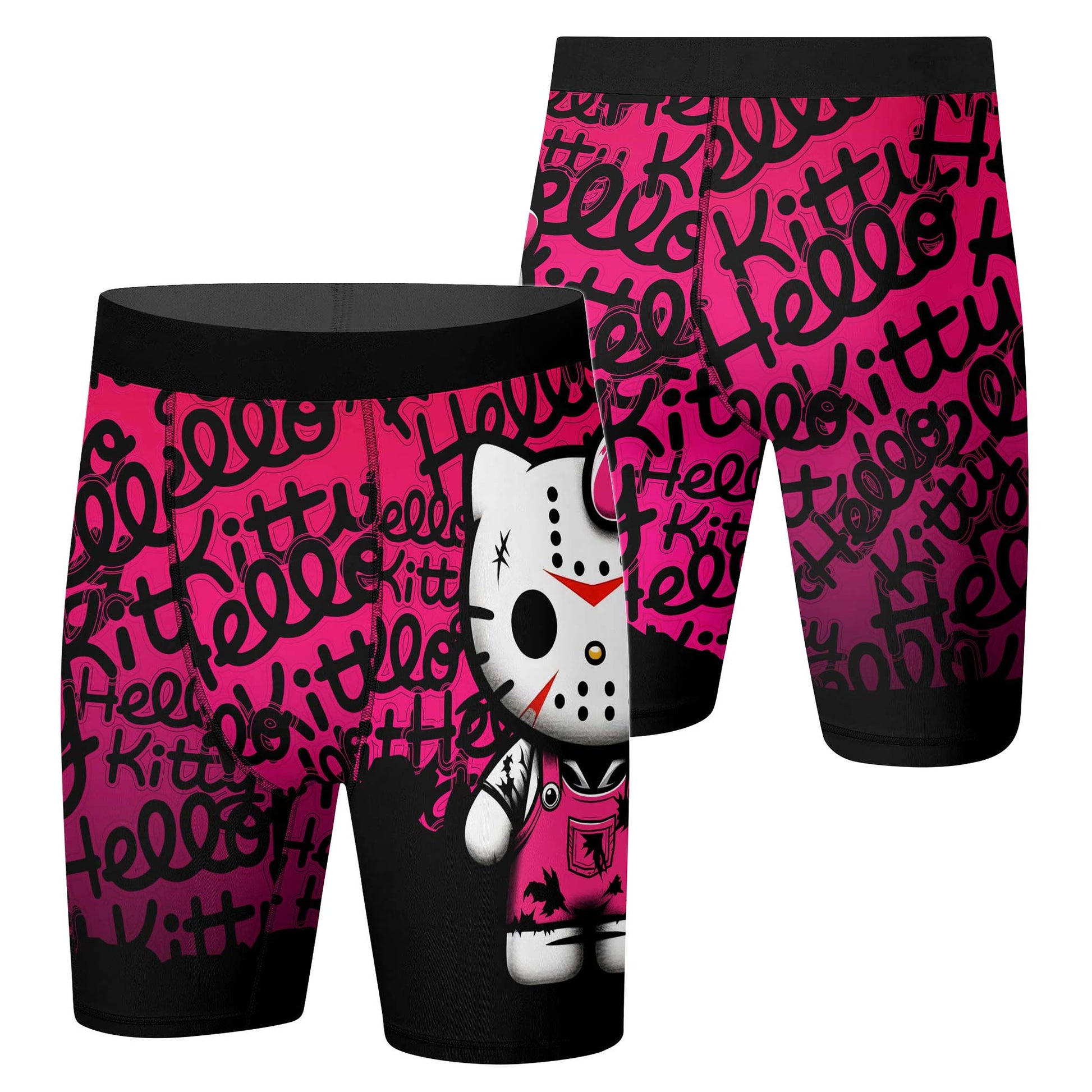 Jason Voorhees Kitty Compression Shorts
