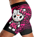 Jason Voorhees Kitty Compression Shorts