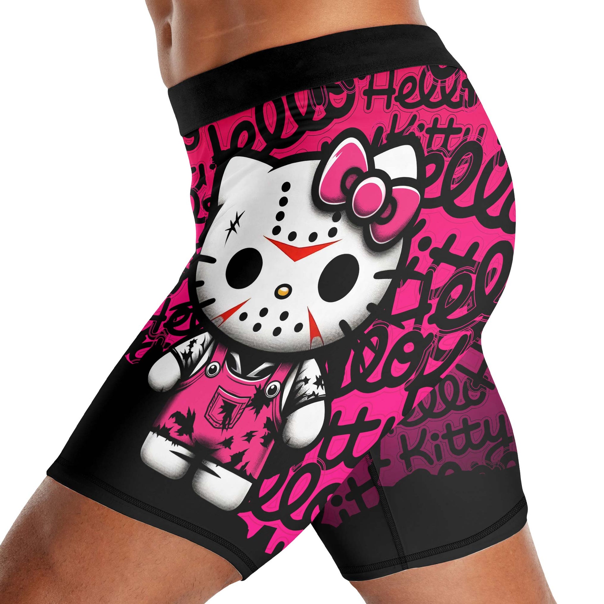 Jason Voorhees Kitty Compression Shorts