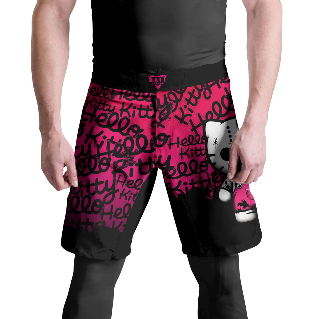 Jason Voorhees Kitty Fight Shorts