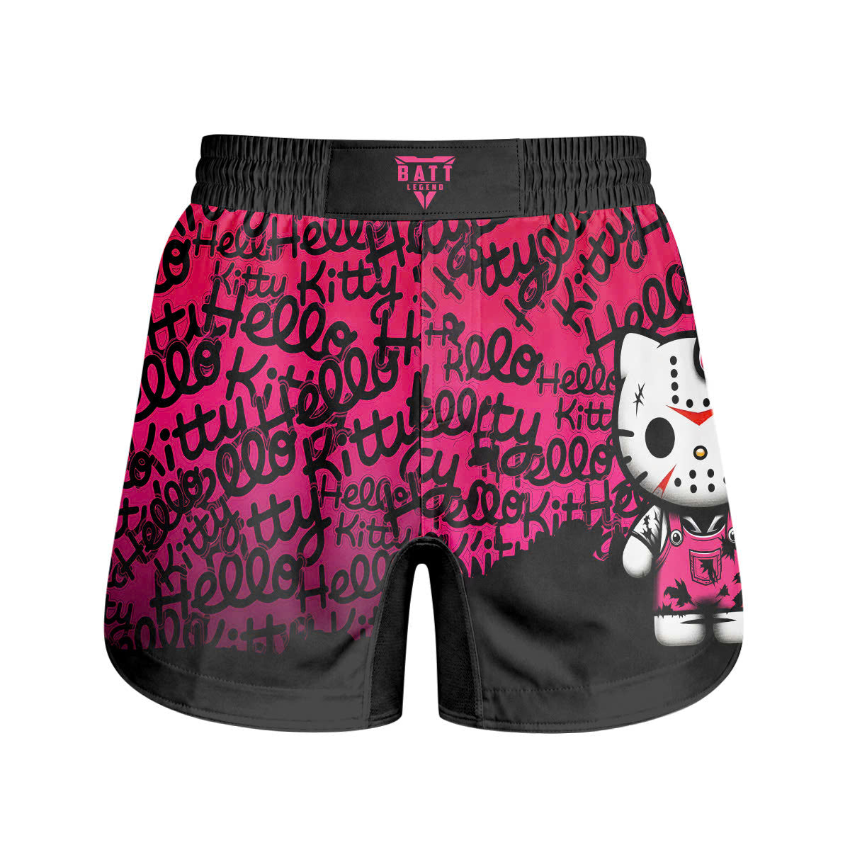 Jason Voorhees Kitty Grappling Shorts