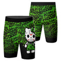 Jason Voorhees Kitty Green Compression Shorts