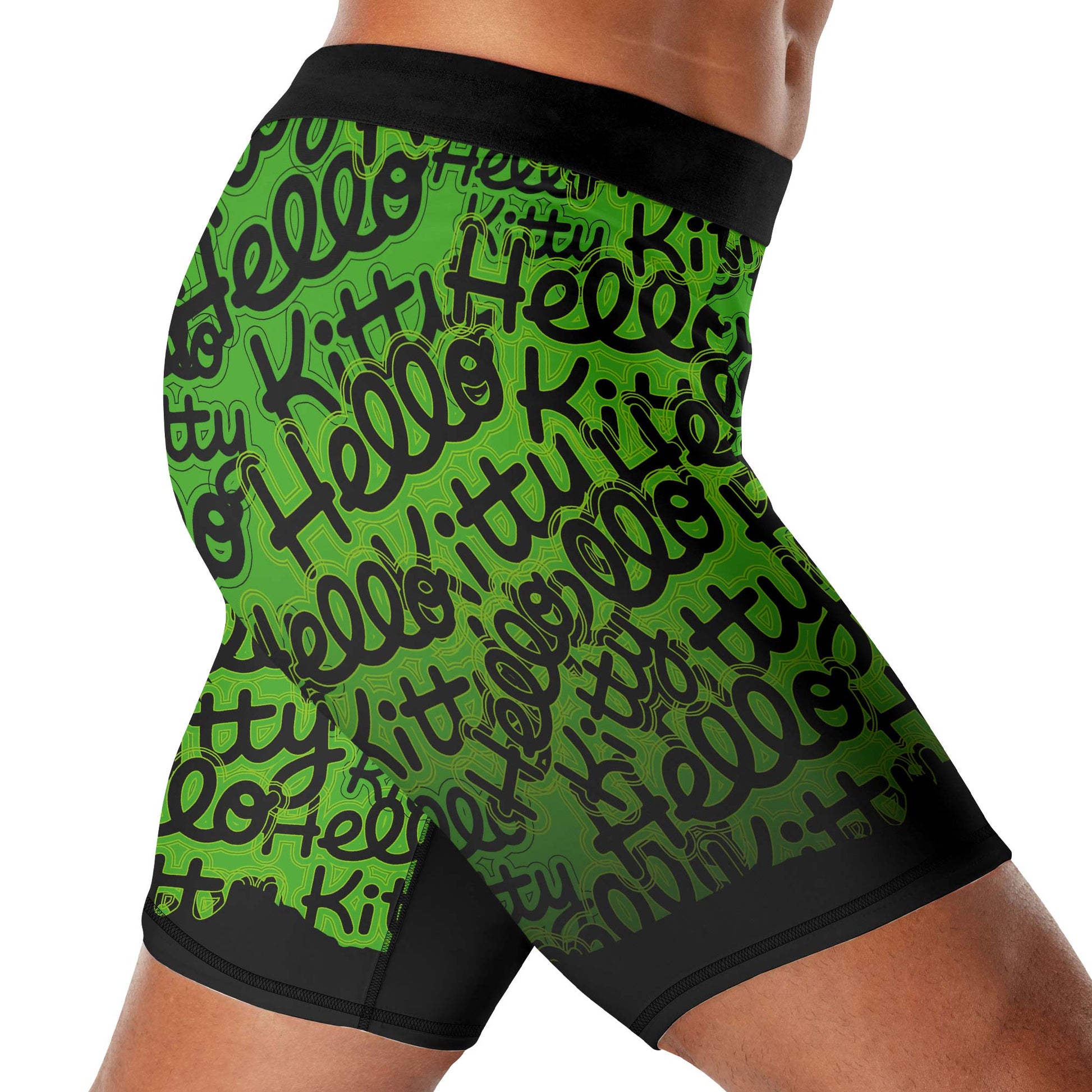Jason Voorhees Kitty Green Compression Shorts