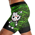 Jason Voorhees Kitty Green Compression Shorts