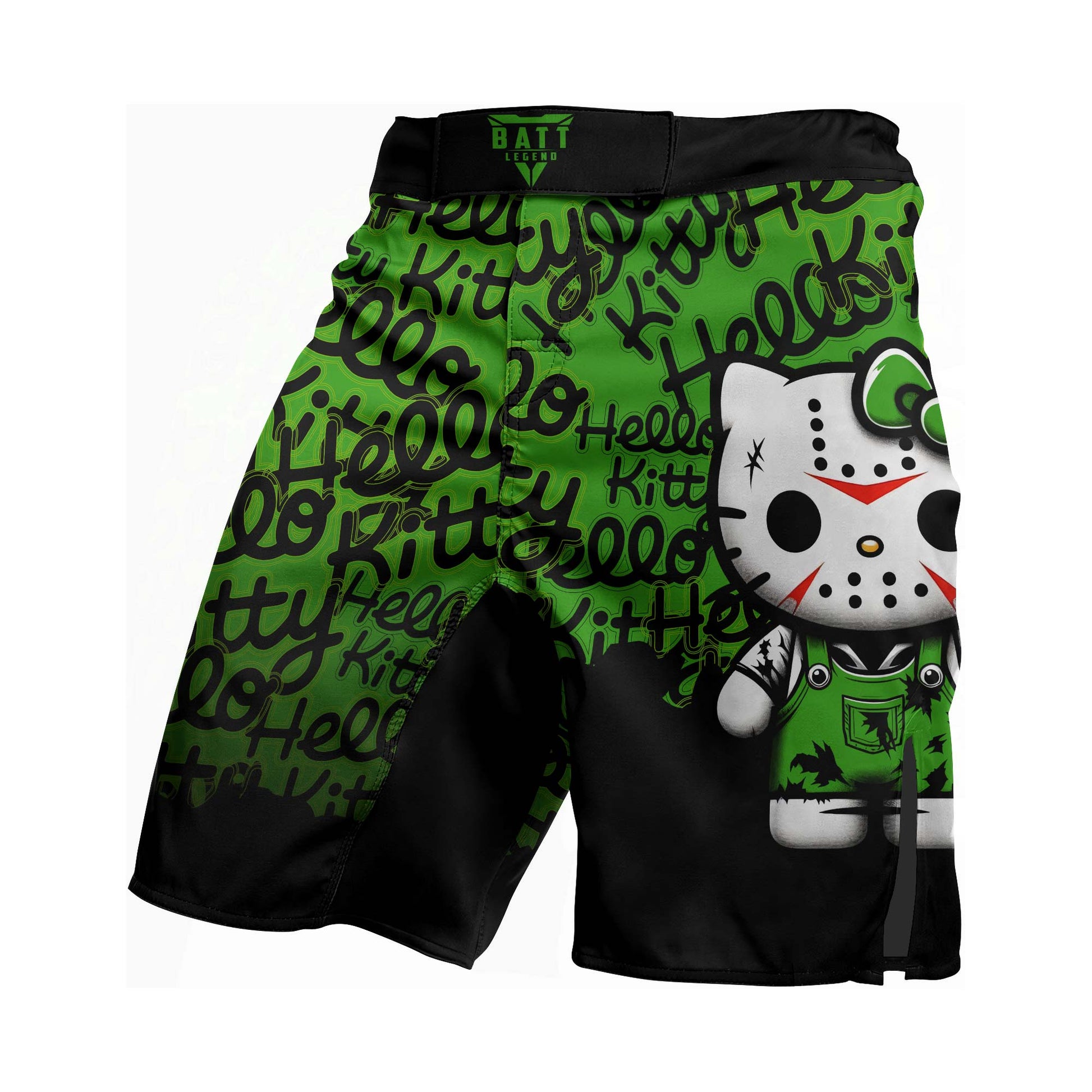Jason Voorhees Kitty Green Fight Shorts