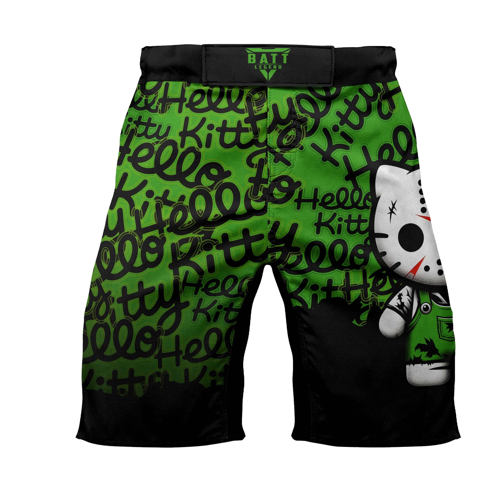 Jason Voorhees Kitty Green Fight Shorts