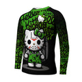 Jason Voorhees Kitty Green Kids Rash Guard