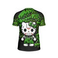 Jason Voorhees Kitty Green Kids Rash Guard