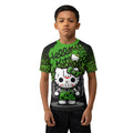Jason Voorhees Kitty Green Kids Rash Guard