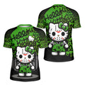 Jason Voorhees Kitty Green Kids Rash Guard