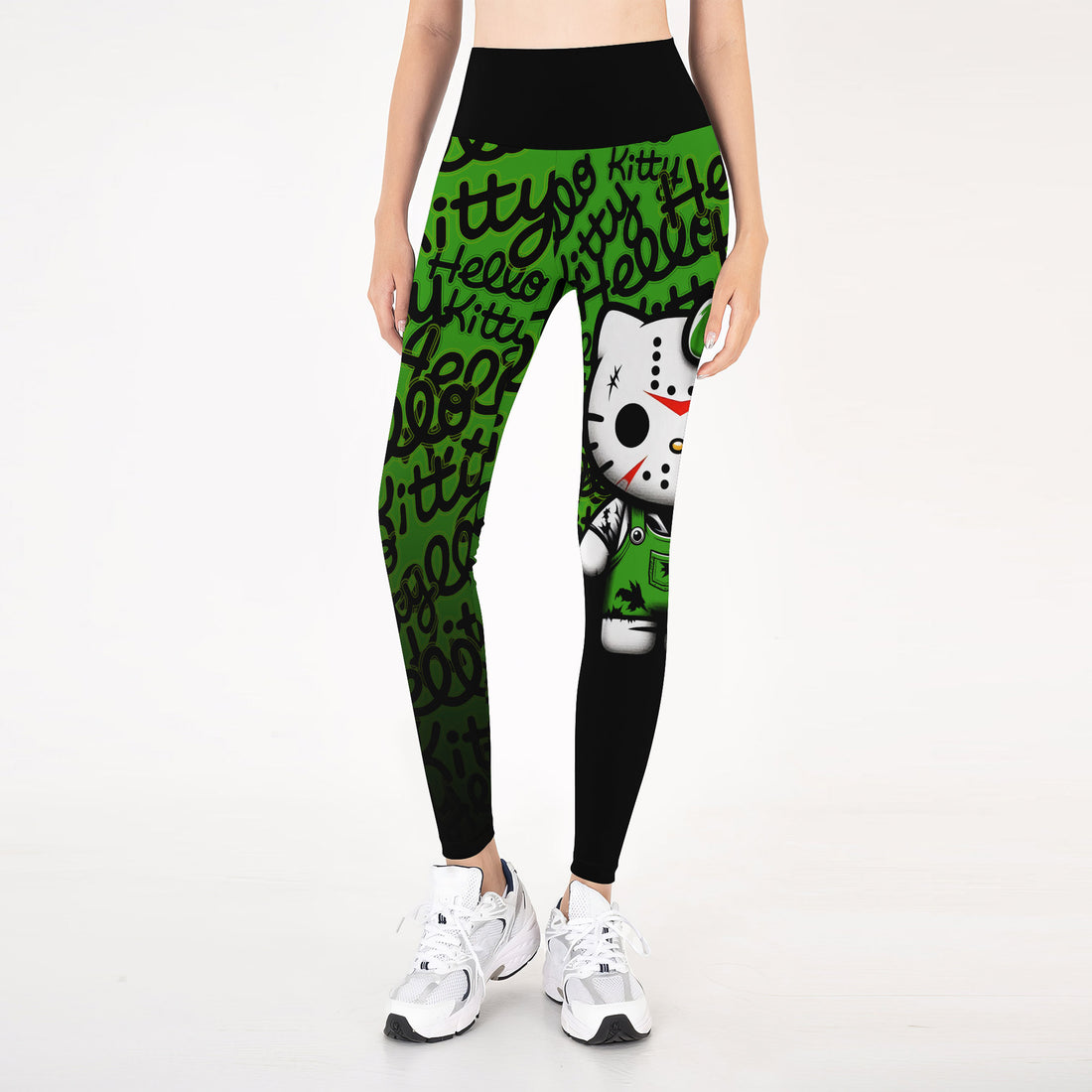 Jason Voorhees Kitty Green Leggings