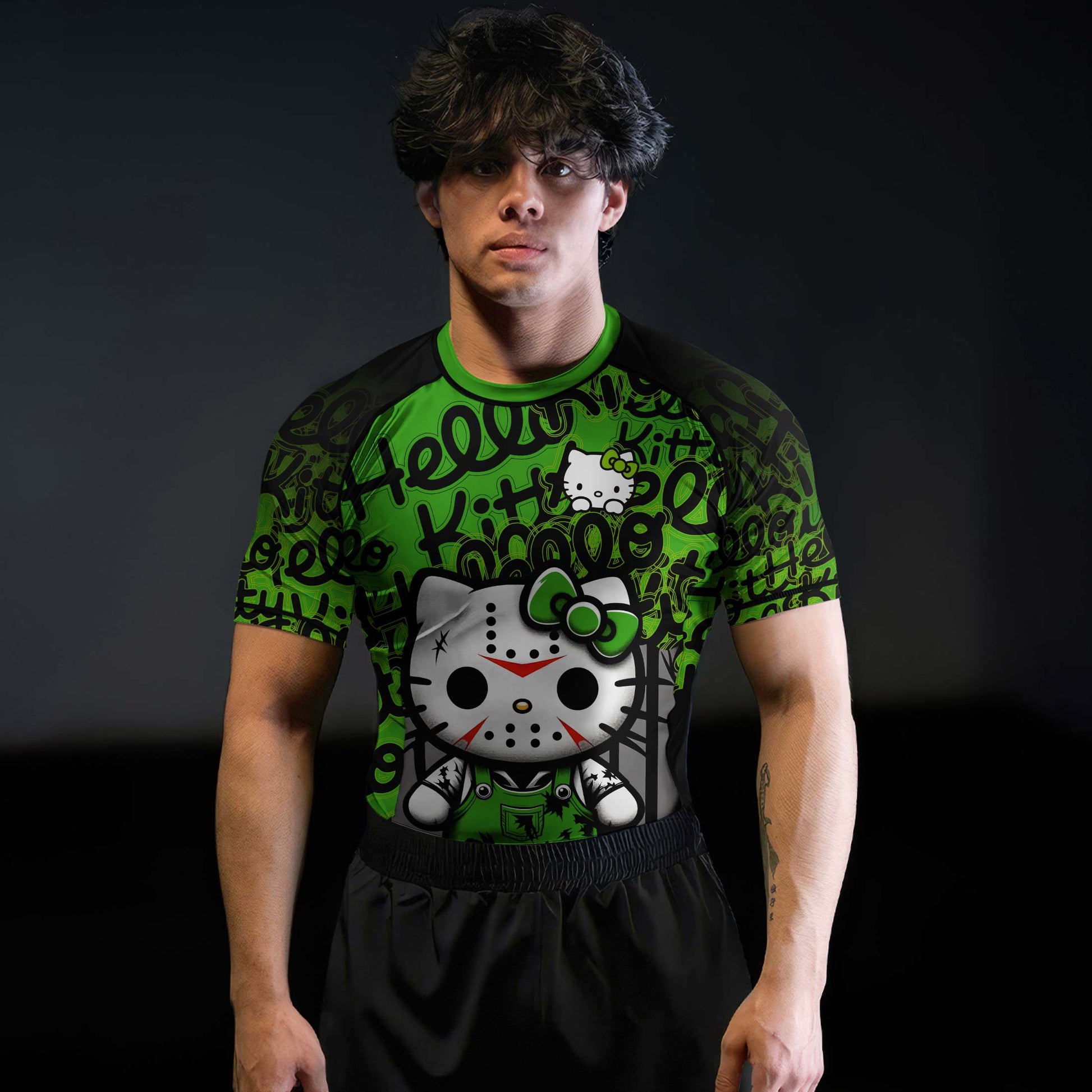 Jason Voorhees Kitty Green Rash Guard