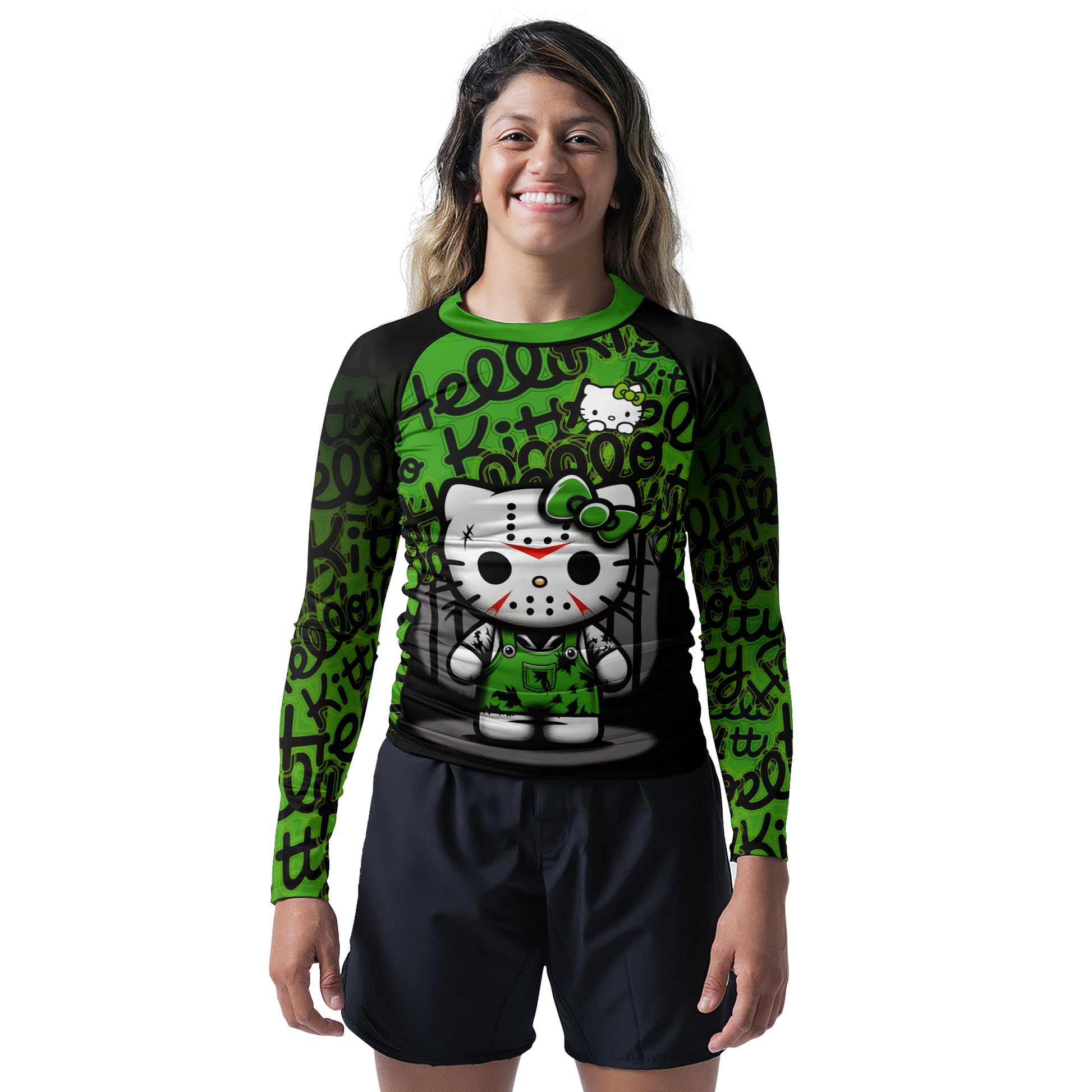Jason Voorhees Kitty Green Rash Guard