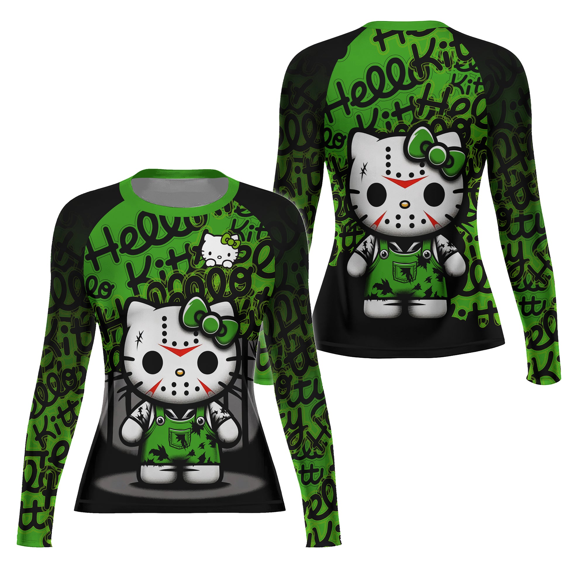 Jason Voorhees Kitty Green Rash Guard
