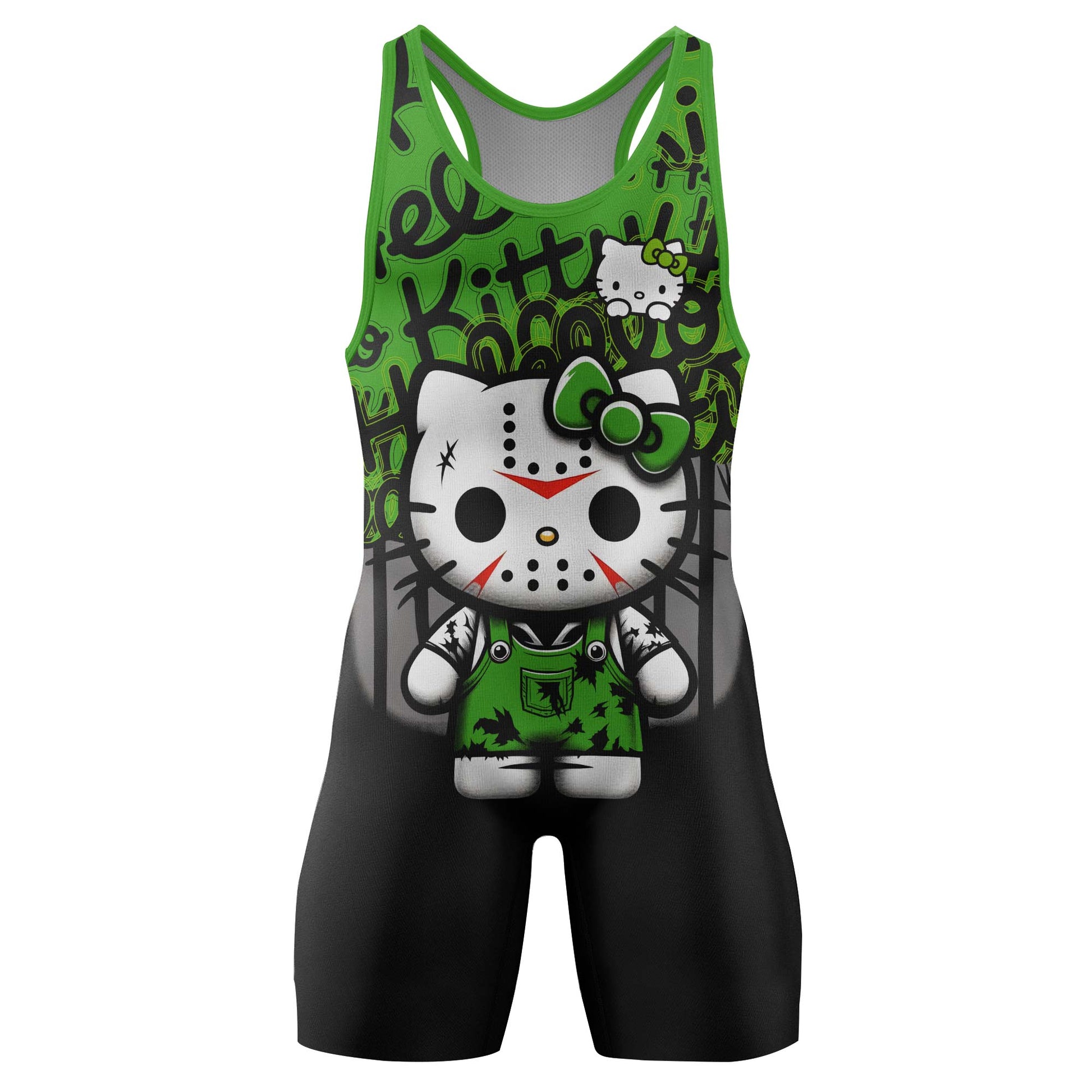 Jason Voorhees Kitty Green Wrestling Singlet