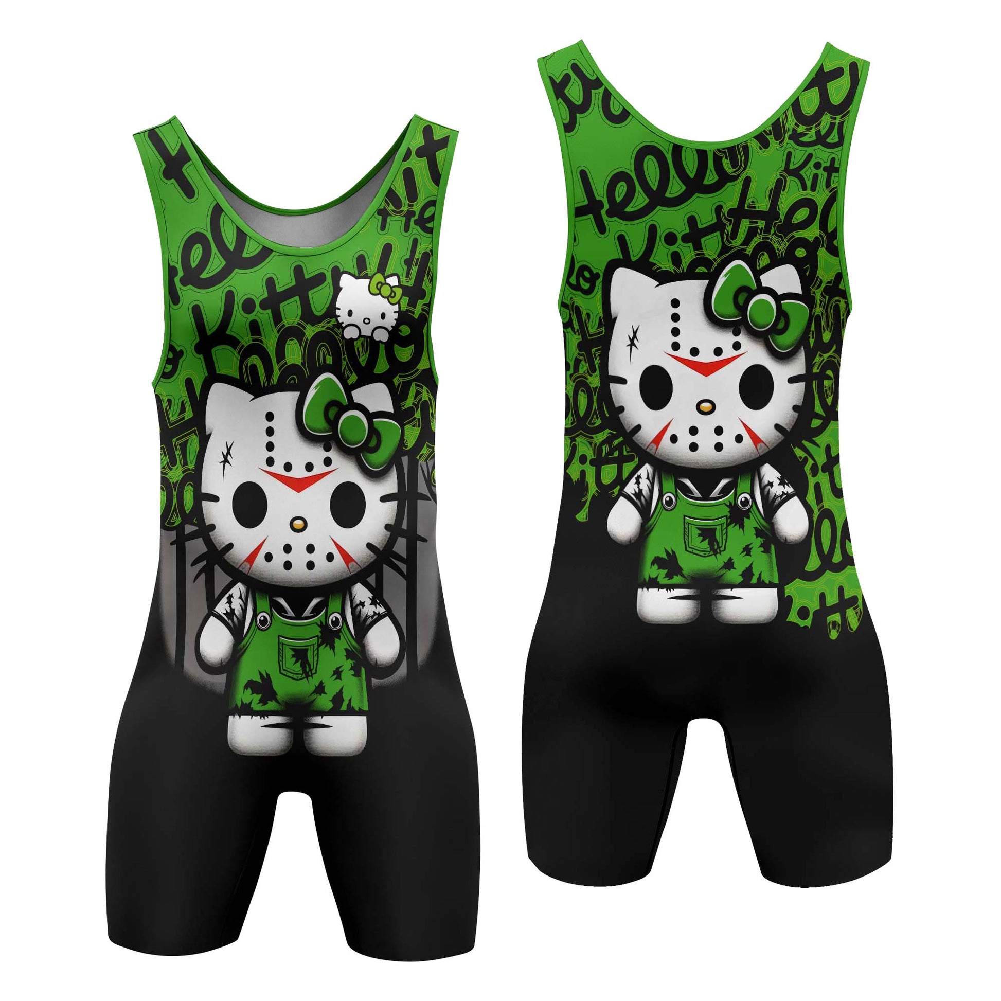 Jason Voorhees Kitty Green Wrestling Singlet