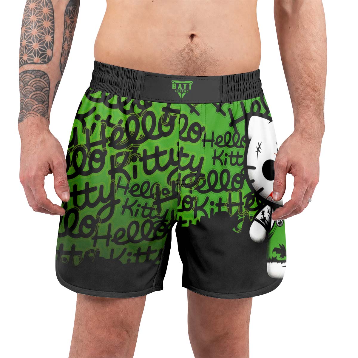 Jason Voorhees Kitty Green Grappling Shorts