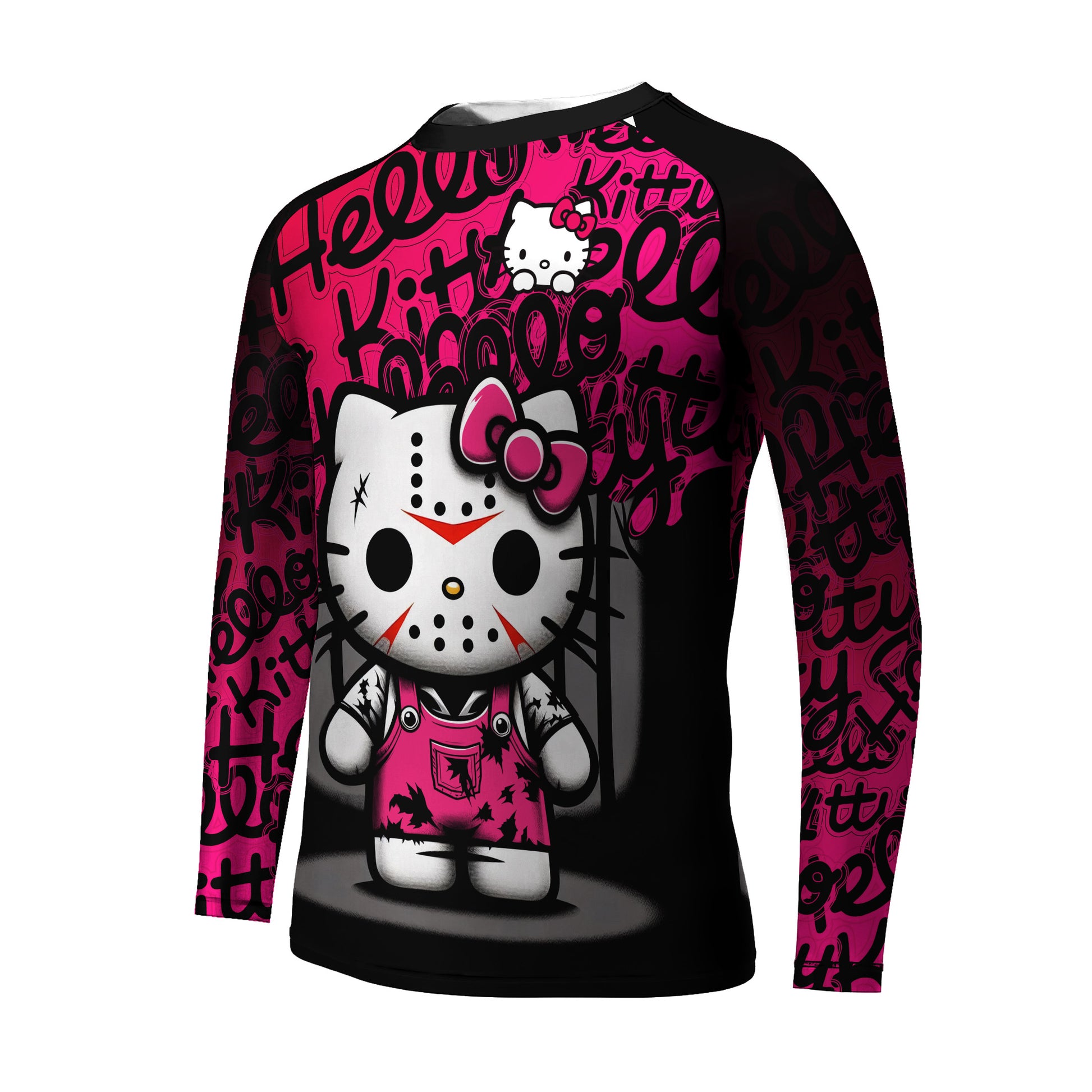 Jason Voorhees Kitty Kids Rash Guard